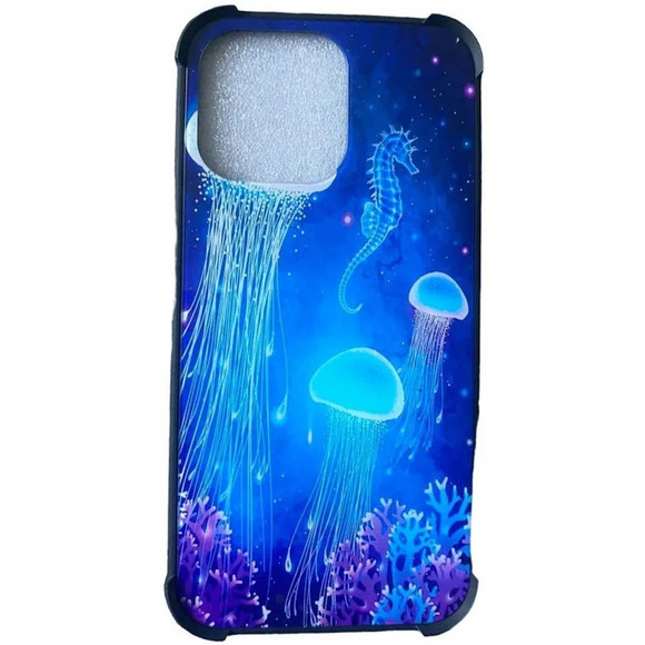 New Compatible with iPhone 14 Pro Max Case 6.7" Sea Horse Protective Case Colors - Picture 1 of 7